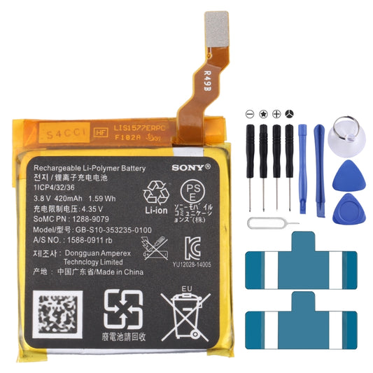 For Samsung Gear Live SM-R382 300mAh EB-BR382ABE Battery Replacement, For SONY Smart Watch 3, For HUAMI AMAZFIT GTS 2 / GTS 2 Mini, For Amazfit GTR 2 / 2E, For Huawei GT2 Pro, For Huawei GS PRO, For Samsung Galaxy Buds Pro������������������������������...