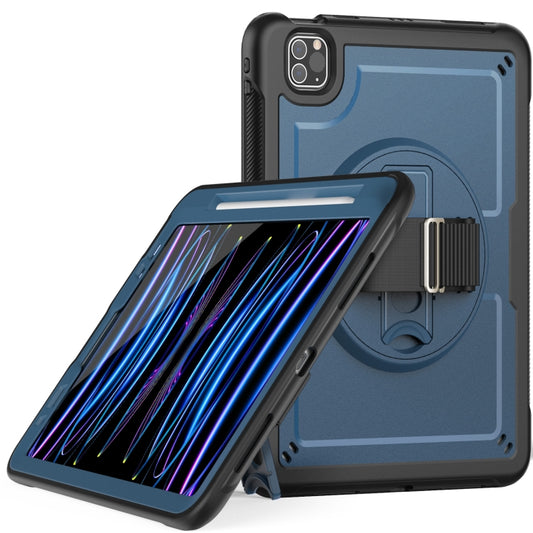 Honeycomb Hand Grip Turntable Stand Tablet Case, For iPad Air 2022 10.9 / Pro 11 2022, For iPad 10.2 2021 / 2020 / 10.5 2019