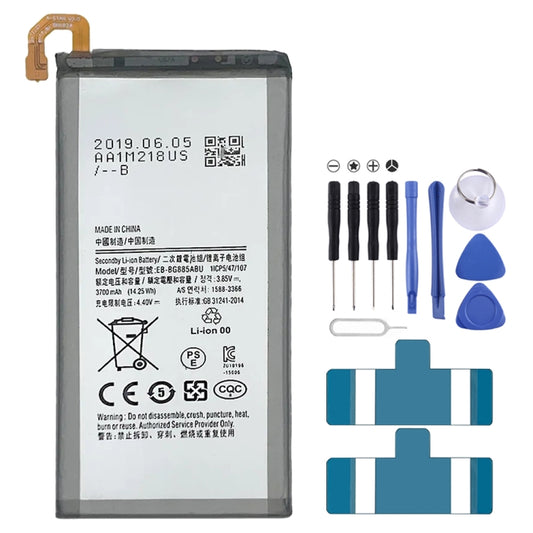 3700mAh Battery Replacement For Samsung Galaxy A8 Star / A9 Star SM-G885F G8850 G885Y EB-BG885ABU, For Samsung Galaxy A8 Star / A9 Star