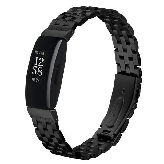 Five Beads Slingshot Buckle Steel Watch Band, For Fitbit Inspire 1 / Inspire 2