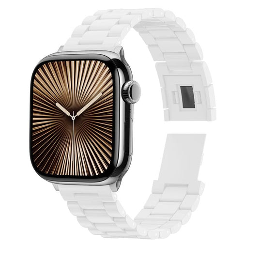 Candy Three-bead Magnetic Buckle PC Watch Band, For Apple Watch 46mm / 49mm / 45mm / 44mm, For Apple Watch 42mm / 41mm / 40mm / 38mm